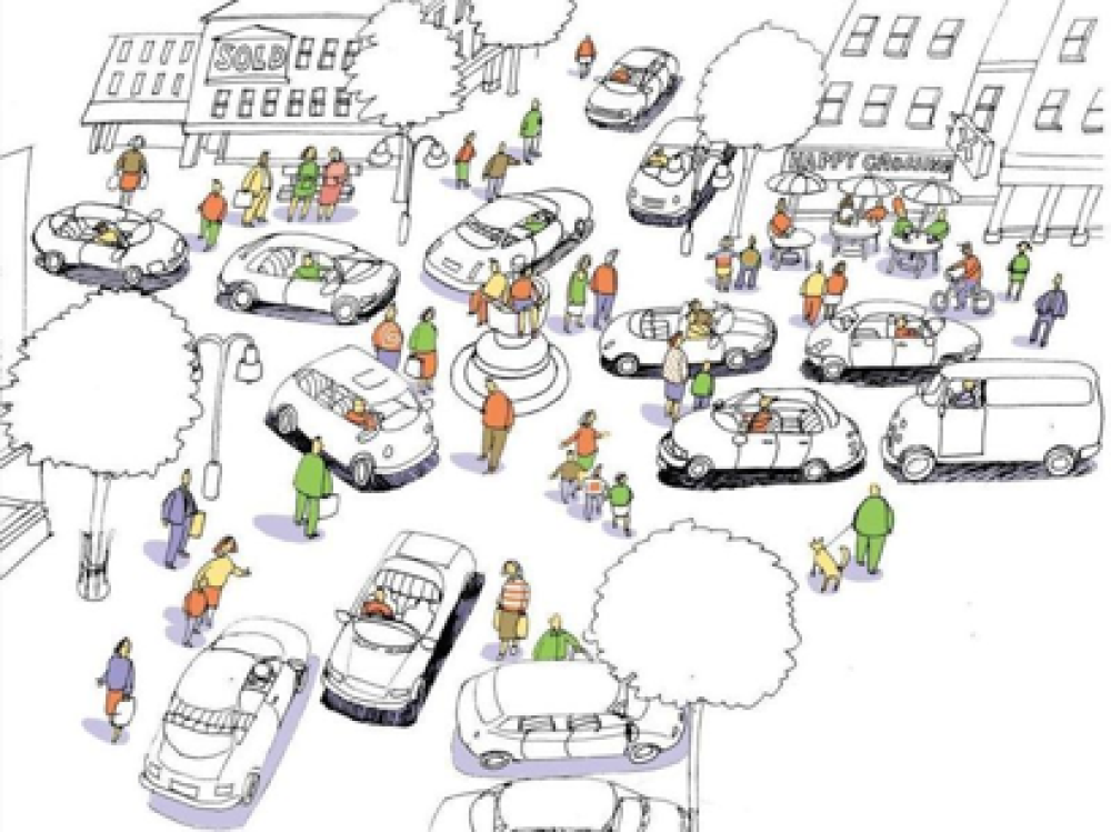 Shared space verblijfsruimte